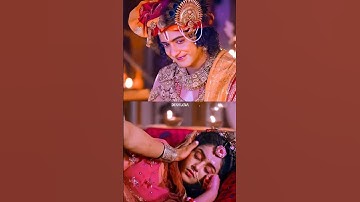 Radha Krishna 💓 || Dekh Lena Status Video || Arijit Singh, Tulsi Kumar #youtubeshorts #radhakrishna