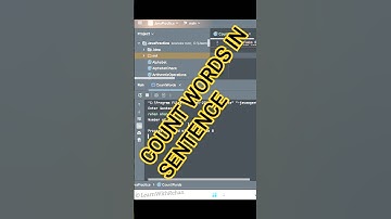 🧠 How to Count Words in a Sentence | Java Shorts 💬#coding #learnwithrehan #javaprogramming #java