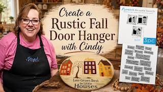 Create a Cozy Rustic Fall Door Hanger! 🏡🍂 – DIY Stencil & Transfer Craft Tutorial