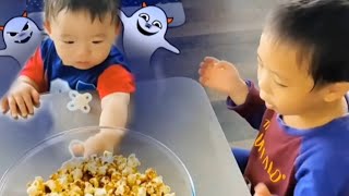 #Preschoolers #Activity Home-Made Caramel Popcorn For $1🍿Sorry ,Popcorns Are Not For Babies 😅