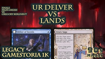 Lands vs Izzet UR Delver [MTG Legacy]