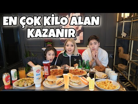 EN ÇOK KİLO ALAN KAZANIR !? (BÜYÜK ÖDÜLLÜ)