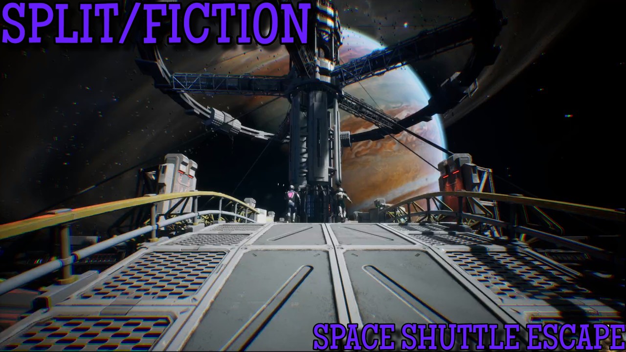 SPLIT FICTION - Space Shuttle Escape - YouTube