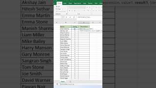 Switch Function. #excel #exceltips #exceltricks