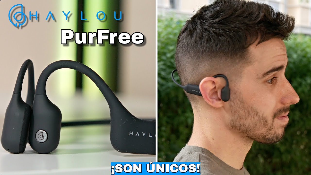 HAYLOU PurFree Auriculares de conducción ósea Bluetooth inalámbricos HAYLOU