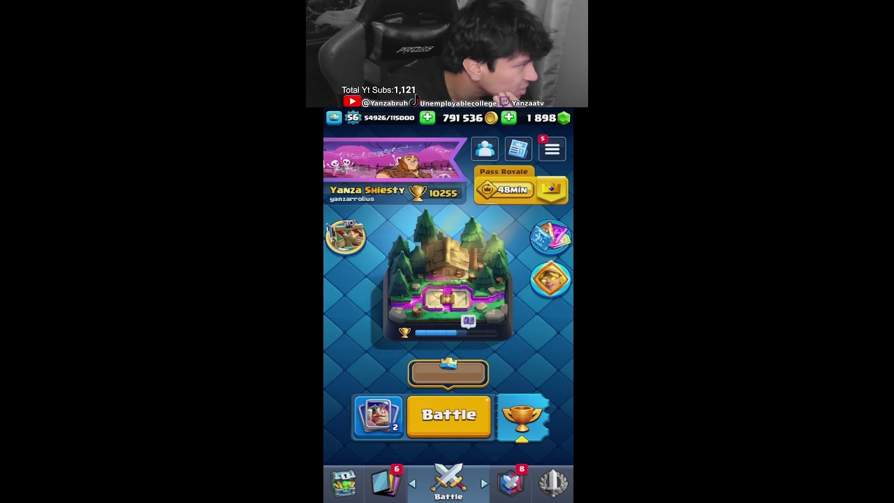 CLASH ROYALE N CHILL - Archer queen piggies meta deck 