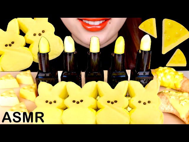 【ASMR】YELLOW SWEETS【咀嚼音】