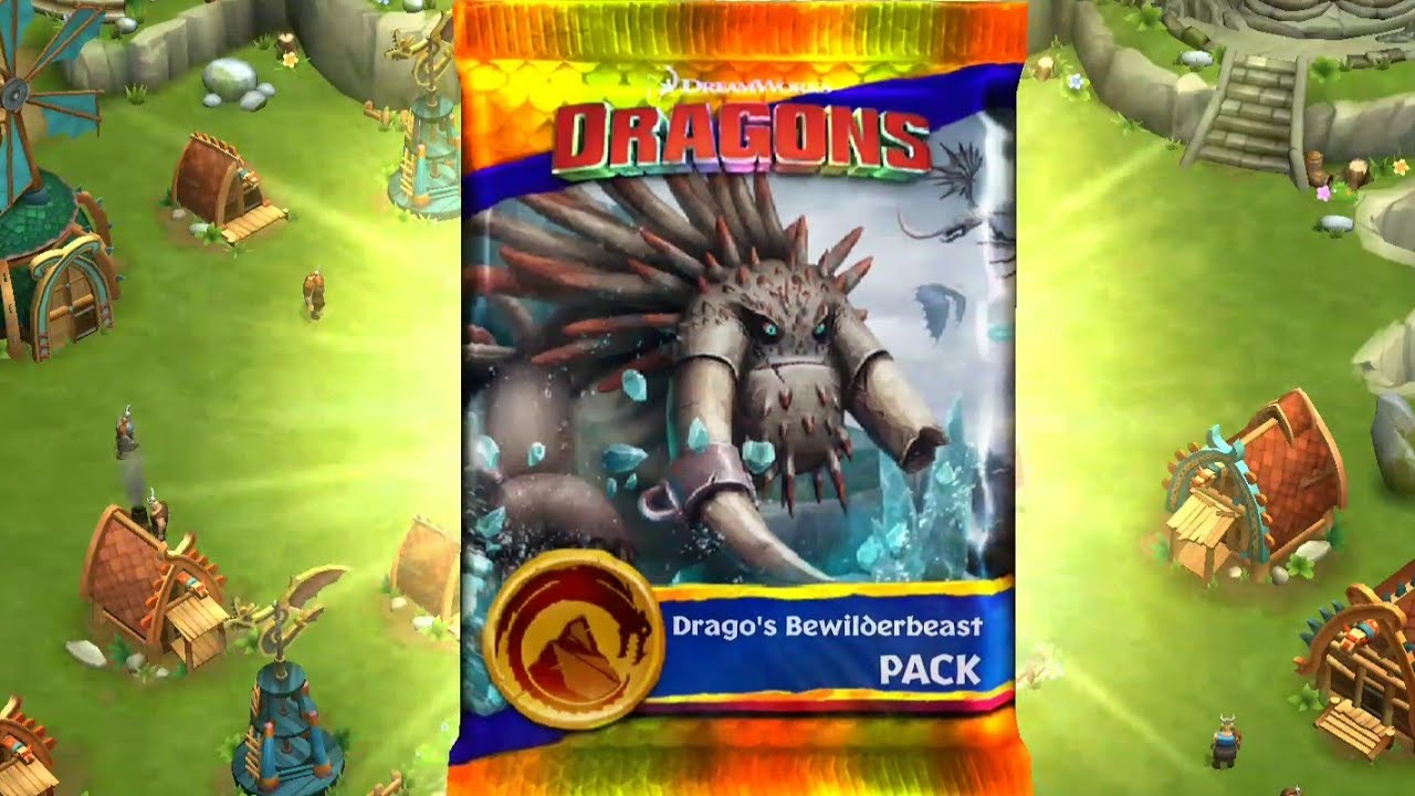 Drago's Bewilderbeast Pack - Dragons:Rise of Berk - YouTube