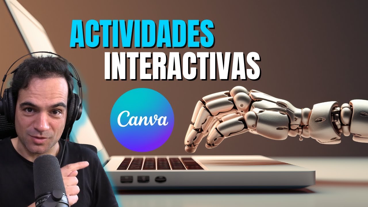 ¡Crea actividades interactivas con ✨Canva IA en minutos!