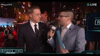Alan Tudyk Interview - Rogue One A Star Wars Story Red Carpet World Premiere