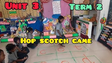 Term2 Unit3 Animals around us/English Ennum Ezhuthum/Game Hopscotch..Practicing Cvc words