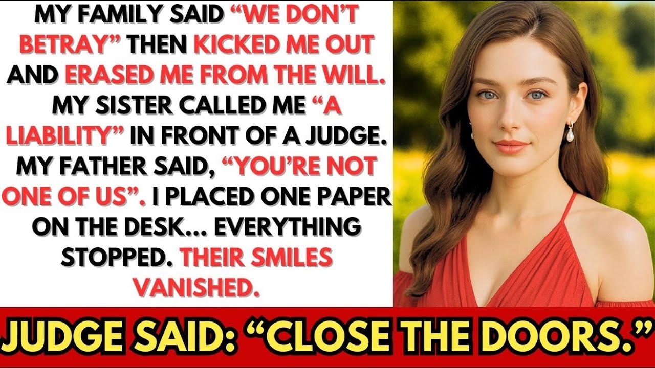 They Lied in Court After Kicking Me Out — But One Legal Document Destroyed Their Lies