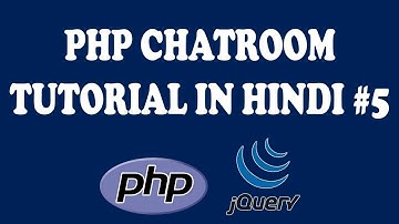 Creating a Realtime PHP Chatroom Using PHP & Jquery #5