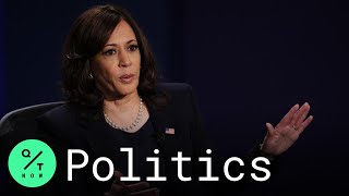 Harris Says Wouldn't Get a Covid-19 Vaccine Recommended Only by Trump