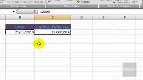 Excel 2007 : Validation des données (date)