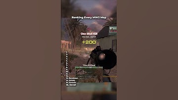 Ranking every MW2 Map Part 1 #callofduty #nostalgia
