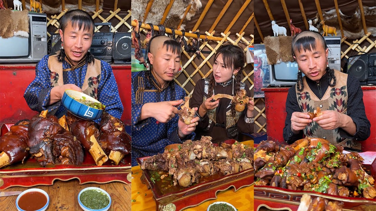 【巴達拉】巴達拉的美食合集，這味道直接上高速了#food#牧区生活 #羊肉