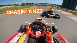 KZ2 vs ROK SHIFTER karting chase at Cremona Circuit🔥