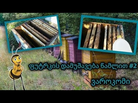ფუტკრის დამუშავება წამლით #2 ვაროკომი....