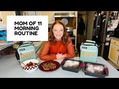 MOM OF 11 MORNING ROUTINE