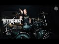 TESTAMENT - Into The Pit Drumcover
