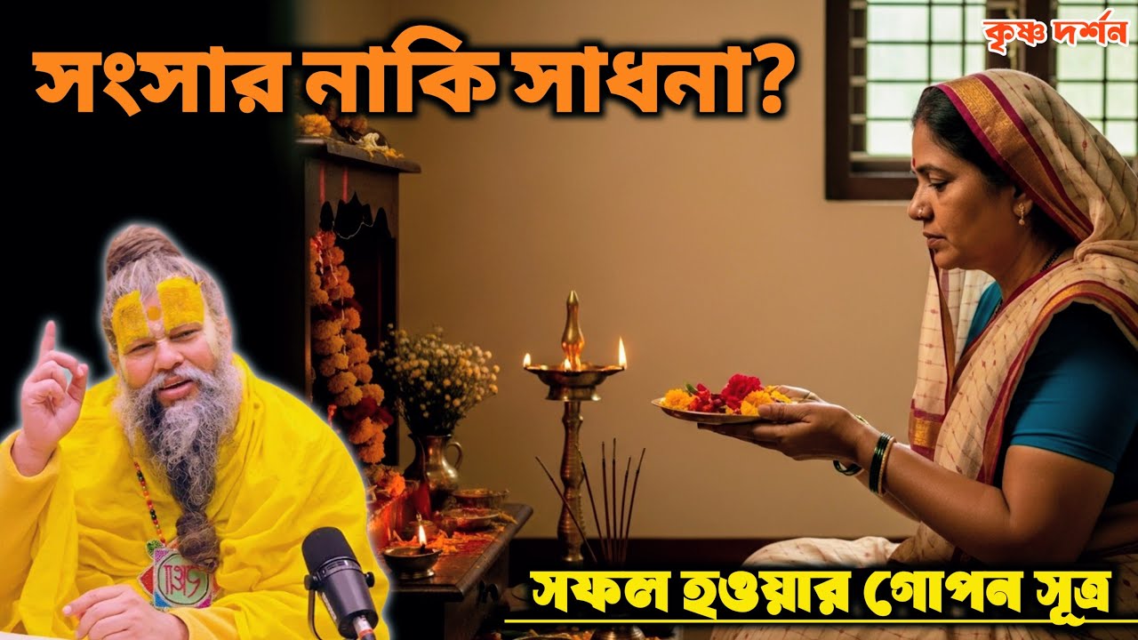 সংসার ও সাধনা একসাথে সম্ভব? সফল হওয়ার গোপন সূত্র | প্রেমানন্দ জি মহারাজ