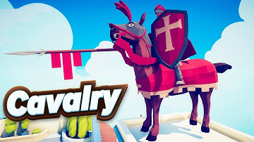 TABS secret units UPDATE. Cavalry 1vs1 Every Unit - Totally Accurate Battle Simulator