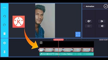 how to editing photo moving animation video in kinemaster hindi