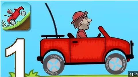 Hill Climb Racing - Gameplay Walkthrough Part 1 - Jeep (iOS, Android)     • Hill Climb Racing Walk.