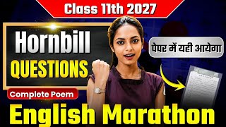 Class 11 English Marathon part-2 | Complete Poems | NCERT Hornbill | Important Questions 2027