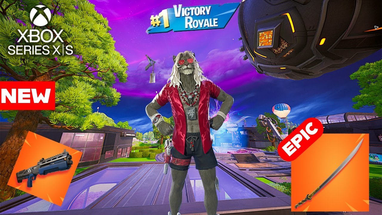 🔥*NEW*!Fortnite EPIC Chapter 7 'Kingston Skin' Gameplay┃Xbox Series S┃120FPS