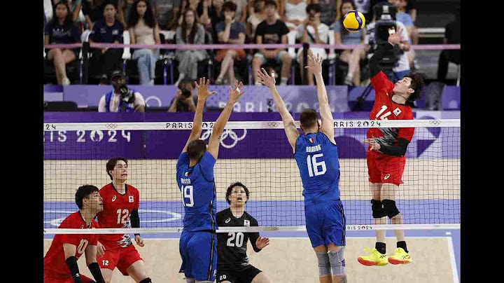 Japan vs Italy Volleyball Olympic Paris 2024
