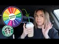 STARBUCKS ROULETTE CHALLENGE