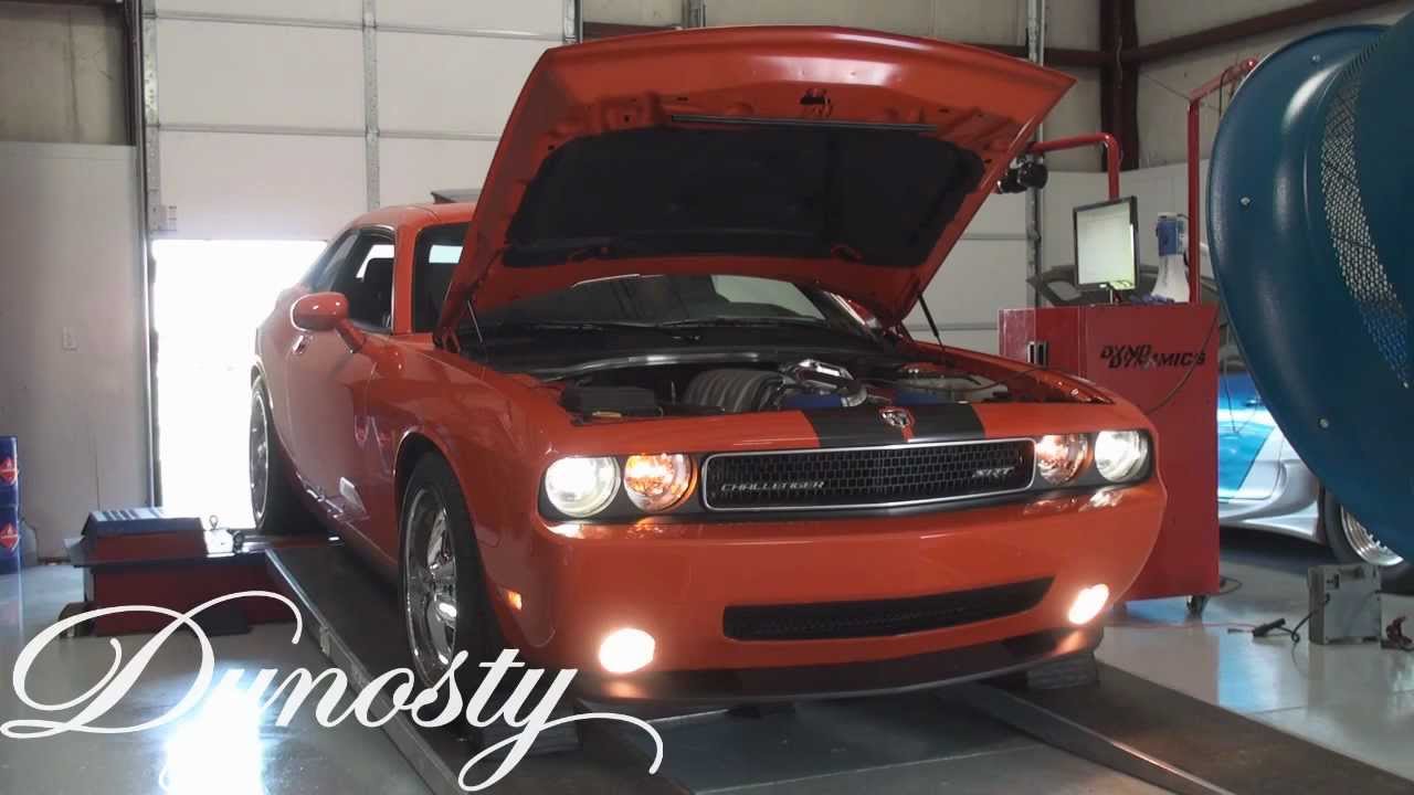Challenger SRT8 with Vortech Supercharger makes 461whp at Dynosty