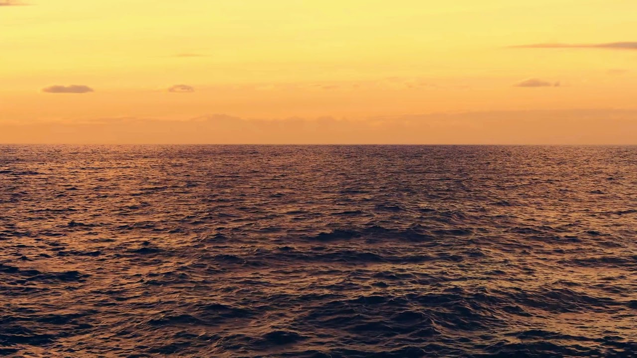 ocean horizon sunset- for deep sleep - calming Music, Sleep Music, Meditation Music, Study Music