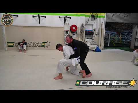 Paul Cale BJJ Mat return to strangle.