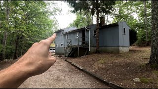 Campground vibe nestled on 4+ acres at this Rhode Island foreclosure | Walkthrough of the Week #110