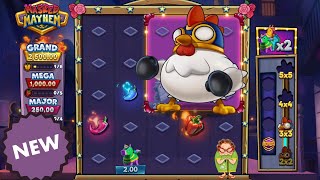 👩‍🦳🎰 MASKED MAYHEM 👀 NEW SLOT🚨PUSH GAMING👍 🎰 #newslots 🚨