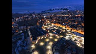 Erzurum Şehir Merkezi - Gece Çekimi
