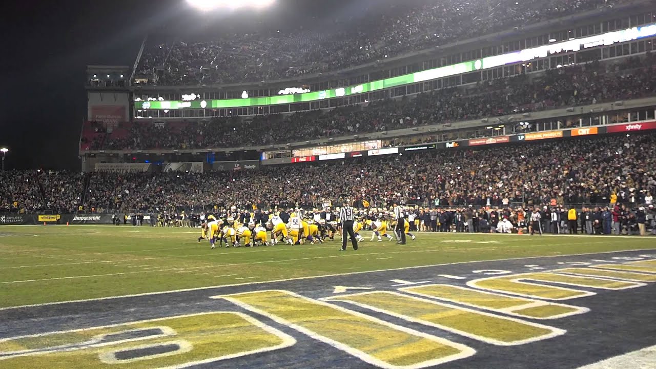Notre Dame Wins The Music City Bowl YouTube