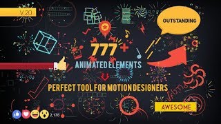 SHAPE ELEMENTS ► [ AFTER EFFECTS TEMPLATES ]