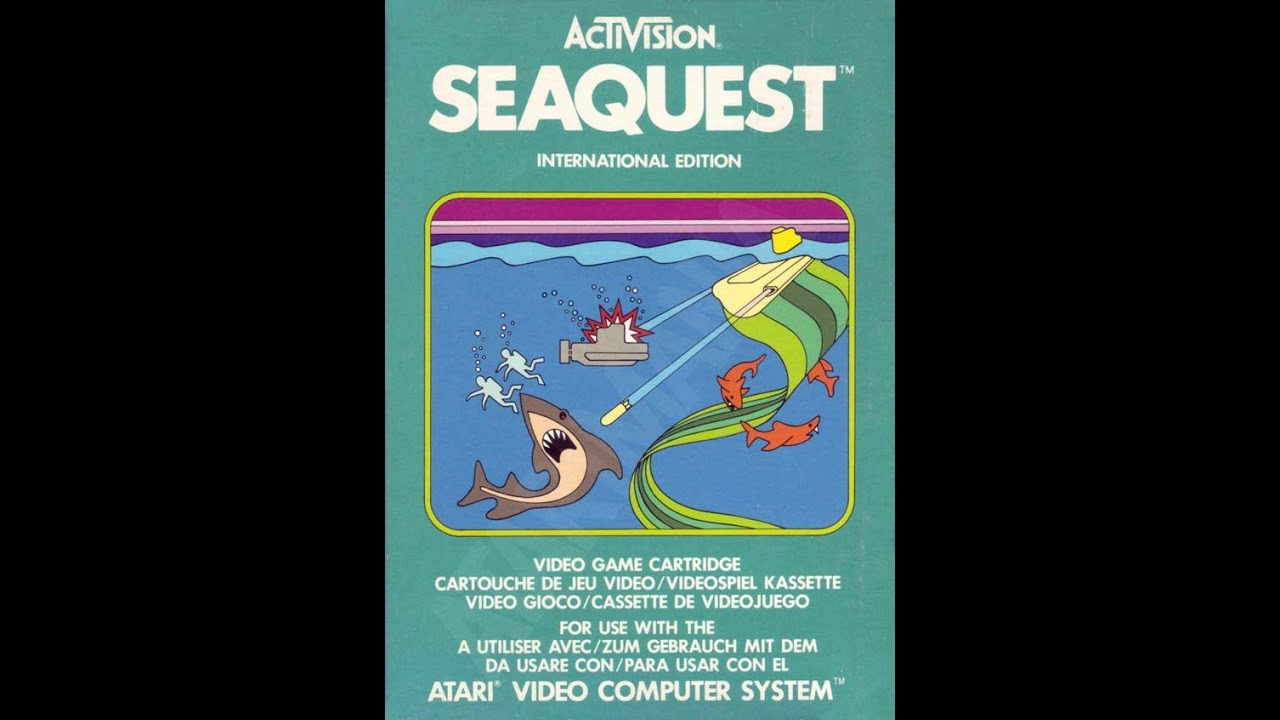 Patch Badge Souvenir Activision Seaquest Sub Club - Atari 2600 - Occasion