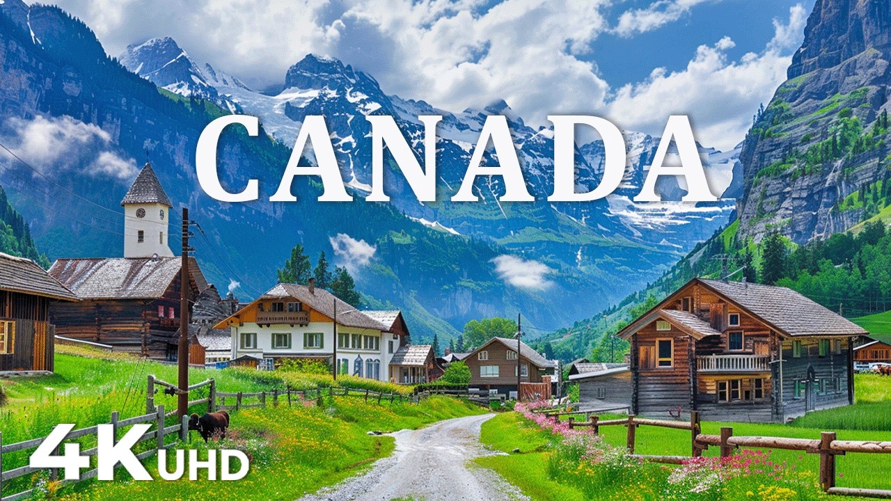 Canada 4K | Canadian Rockies, Banff National Park & Lake Louise – Ultimate Mountain Paradise