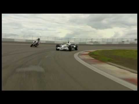 Corser testing BMW F1 Sabuer vs Heidfeld testing S...
