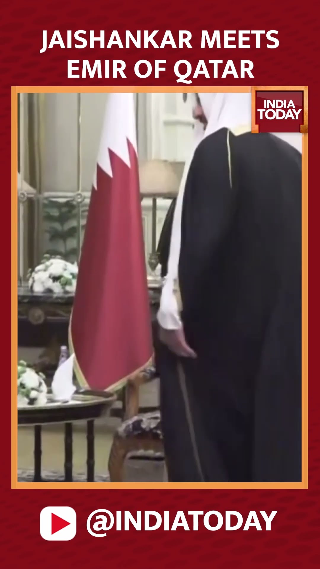 EAM S Jaishankar Meets Emir Of Qatar Sheikh Tamim Bin Hamad AL Thani #jaishankar #emirofqatar