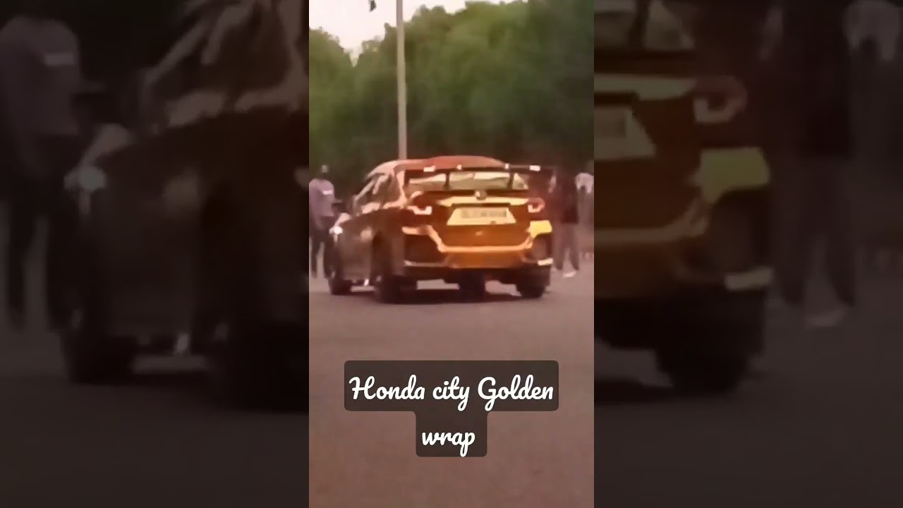 honda city golden wrap 