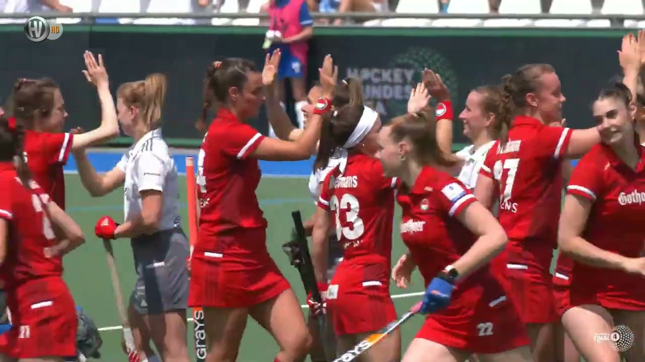 Finale4 Feldhockey 2.Halbfinale Damen Club an der Alster vs