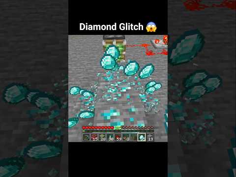 Infinite Diamond Glitch Moment in Minecraft Part 24