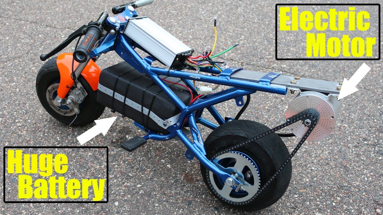 electric mini bike conversion kit