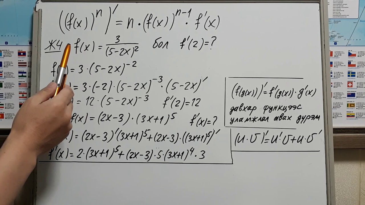 Давхар функцийн уламжлал